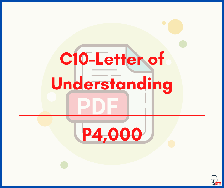 C10-Letter of Understanding