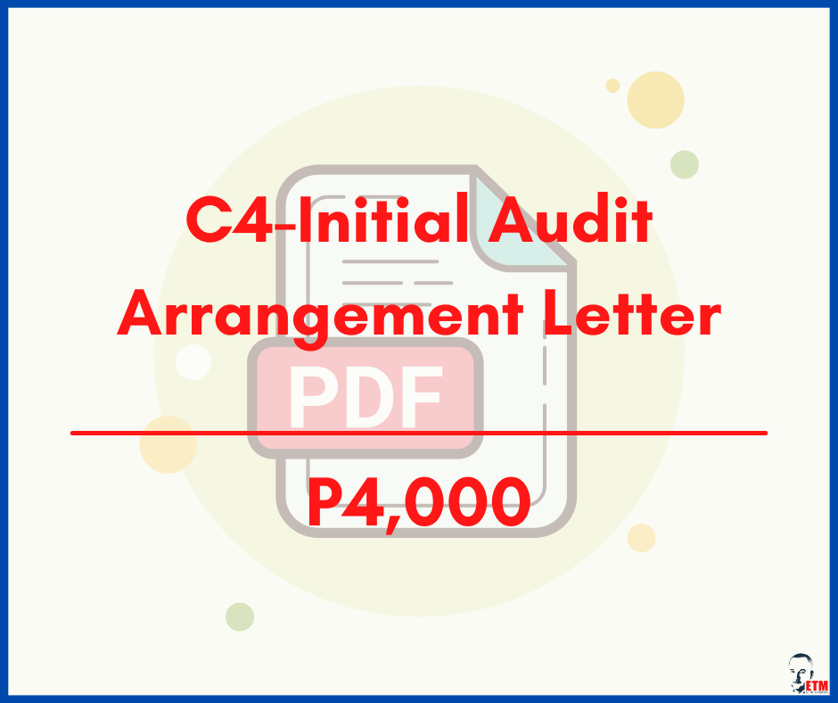 C4-Initial Audit Arrangement Letter