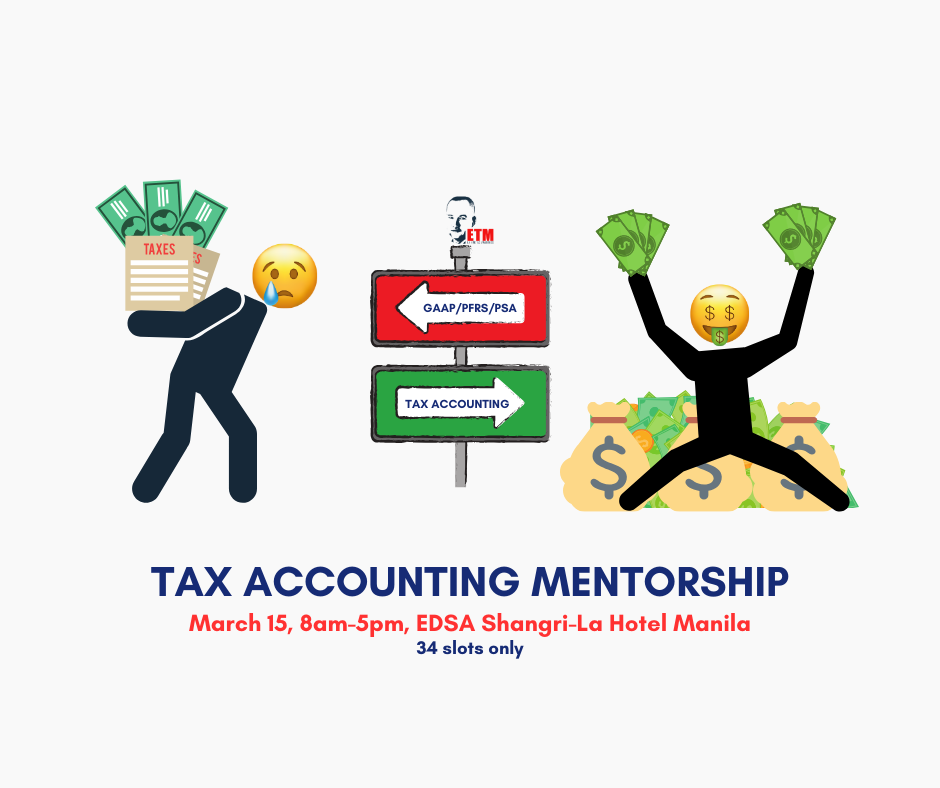 Tax Accounting Mentorship - March 15 (2nd Schedule)