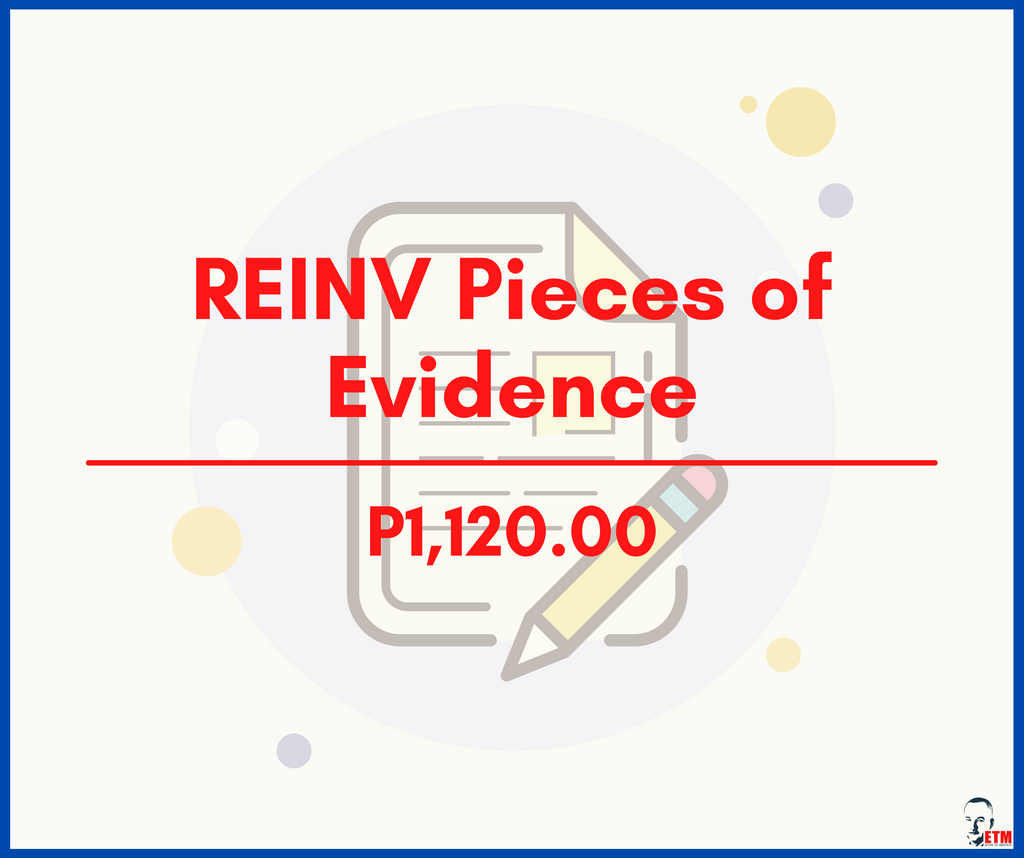 Reinvestigation Pieces of Evidence