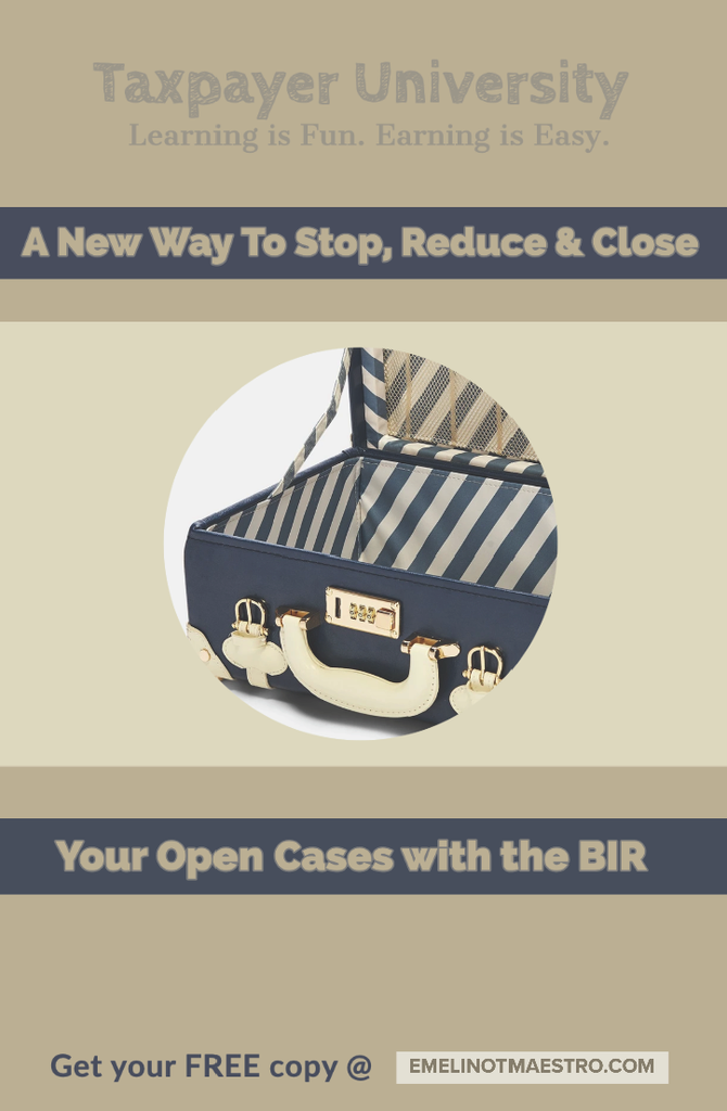 Close your BIR Open Cases