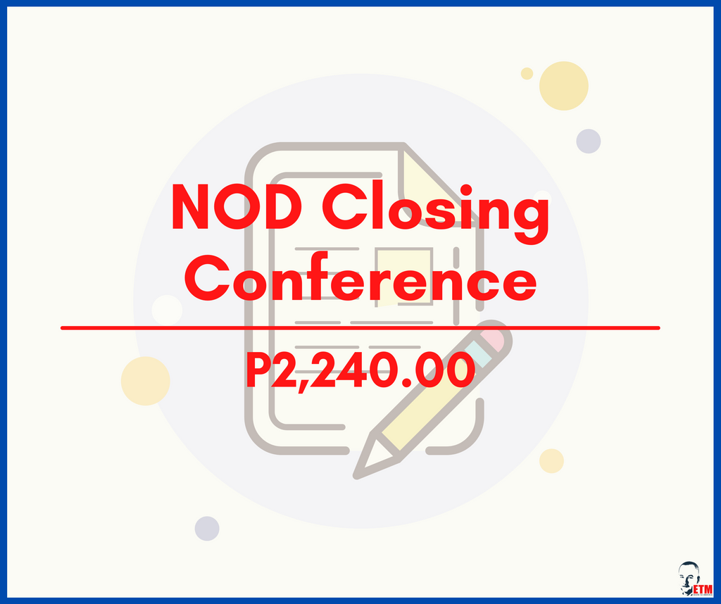 NOD Closing Conference